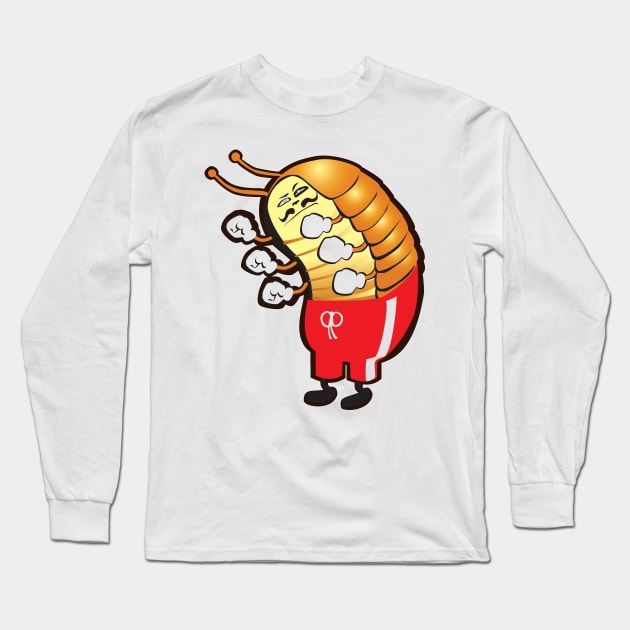 Pillbug Boxer Long Sleeve T-Shirt by CoolCharacters